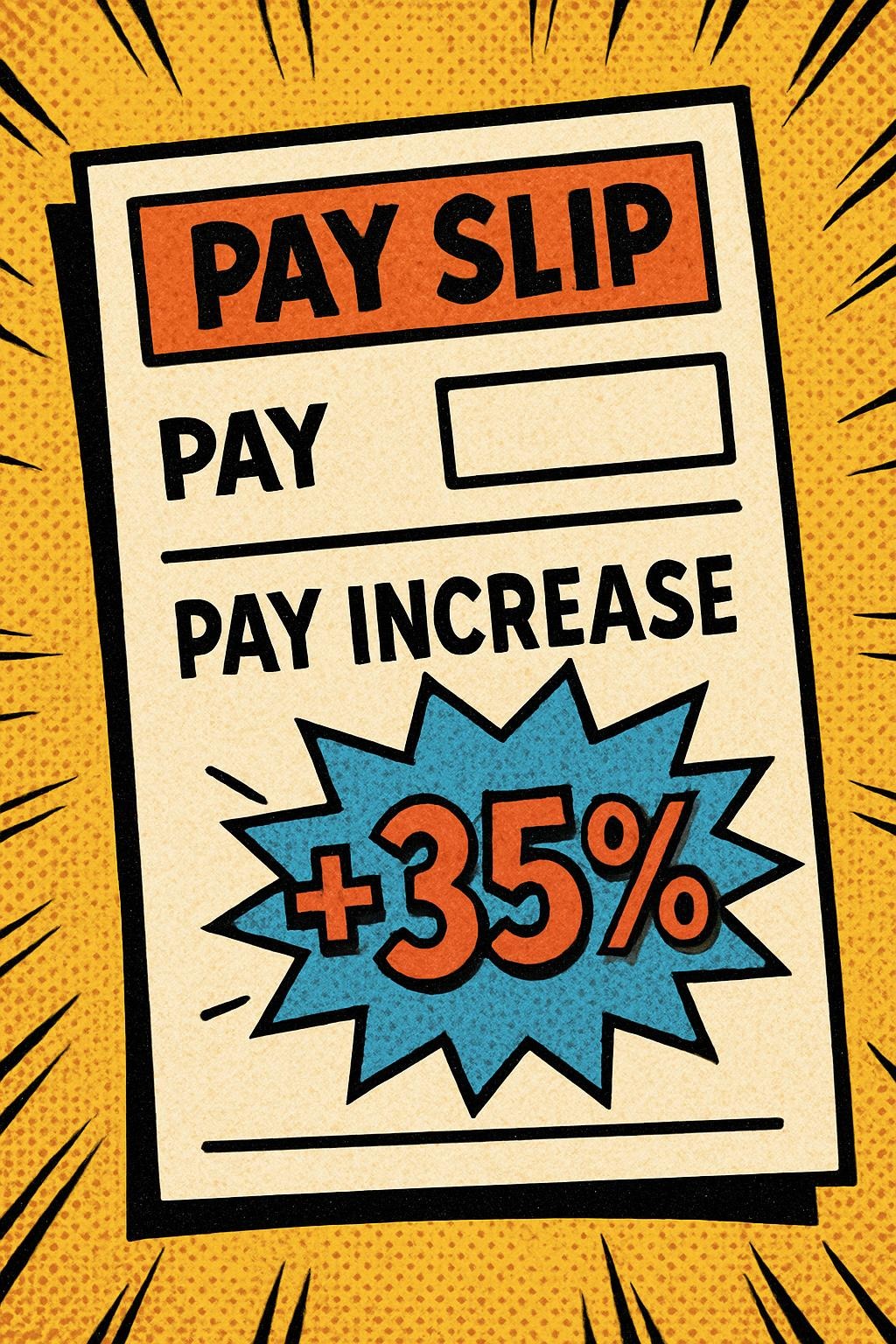 Pay Raise Tactic: 35% More in a Week